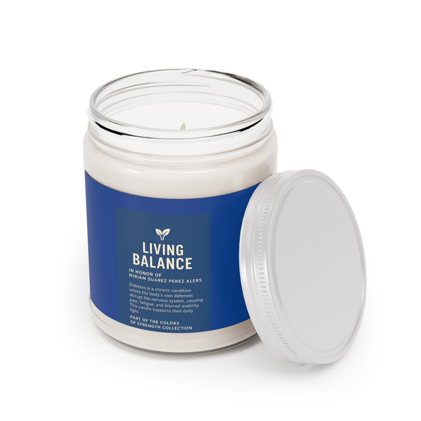 Vanilla Bean cented Candle, Aromatic Home Decor for Relaxation, Gift for Self-Care, Cozy Ambiance, Mindfulness Collection